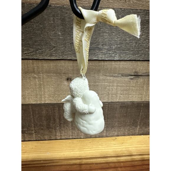 Snowbabies Dept. 56 I Love You Christmas Ornament in box - Picture 3 of 4